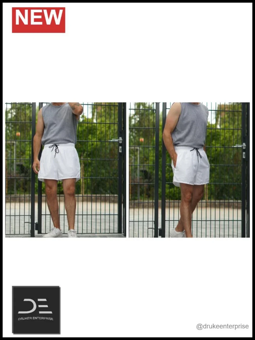Men's Swim Trunks Quick Dry Board Shorts with Pockets S-XXL